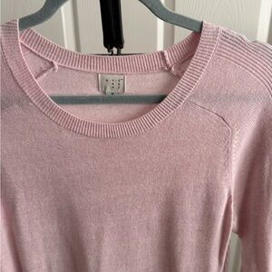 a new day Light Pink Crew Neck Sweater